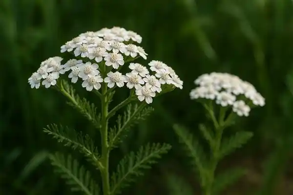 Achillée millefeuille (Achillea millefolium) – plante médicinale utilisée traditionnellement lors de règles abondantes